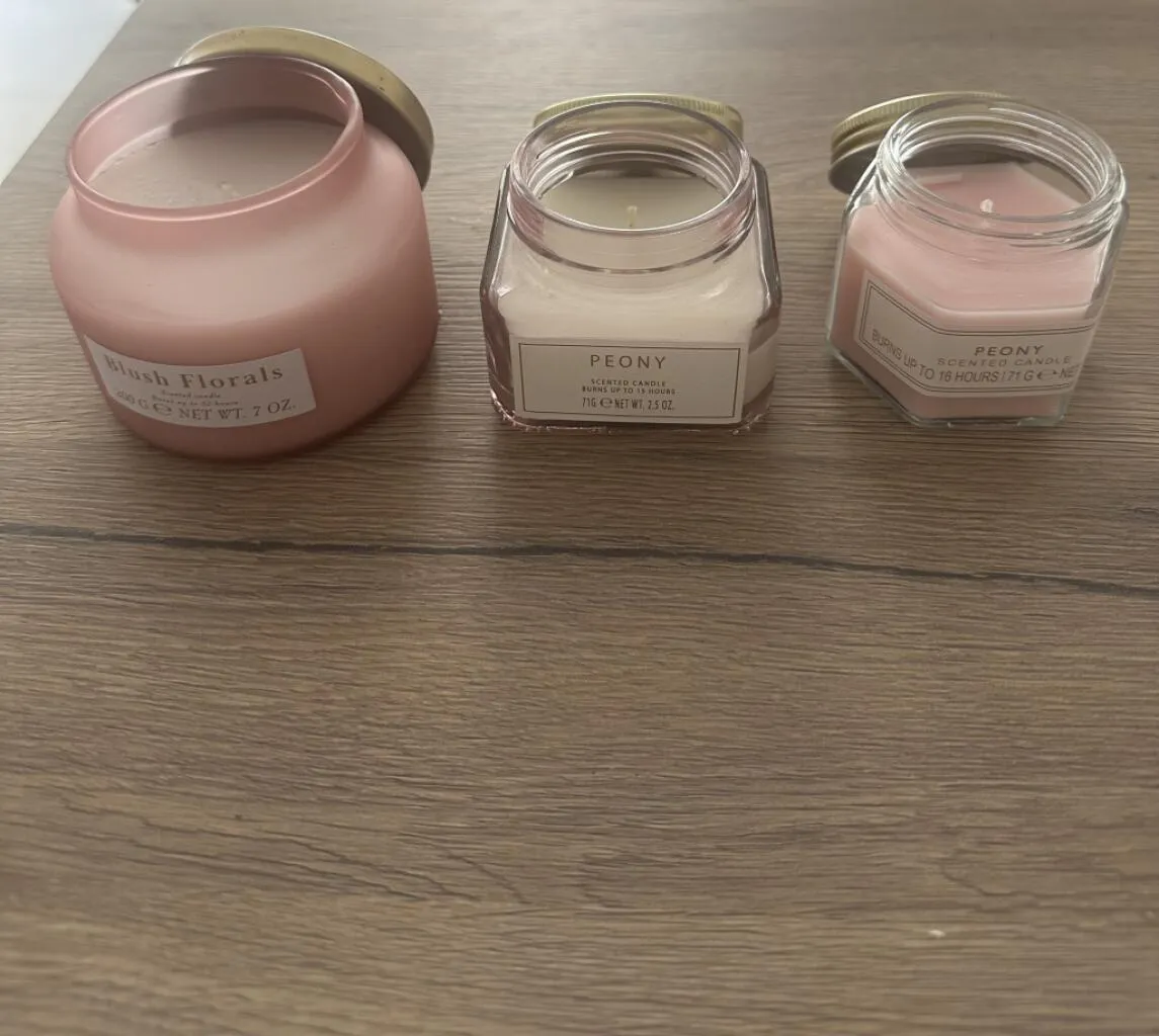 Scented candles
